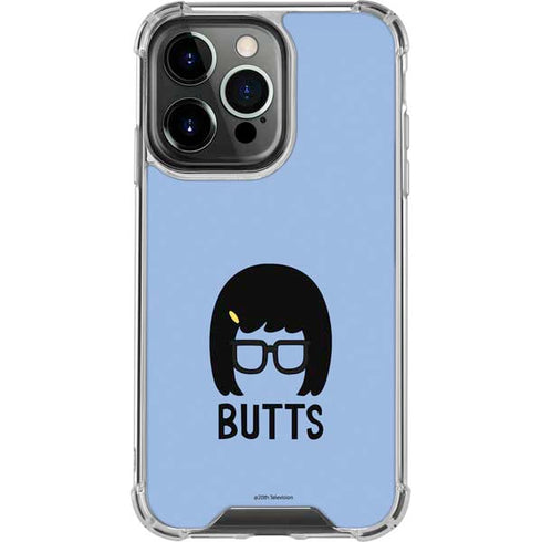 Bobs Burgers Butts iPhone 14 Pro Clear Case